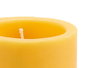Ibergarden Vela Taco Citronela 7x9x7 cm Amarillo Cera (Set de 24)
