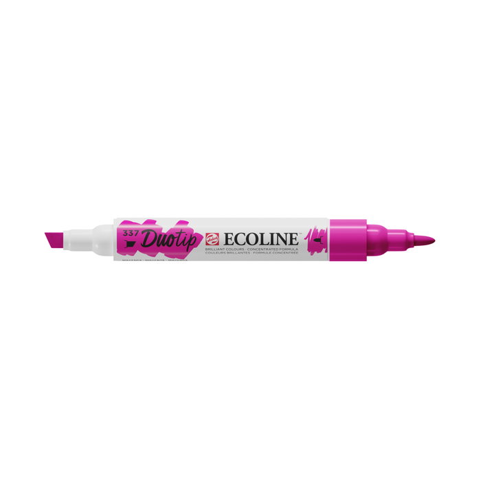 Ecoline Marcador Duotip Magenta 337 de punta doble Ecoline Marcador Duotip Magenta 337 de punta doble