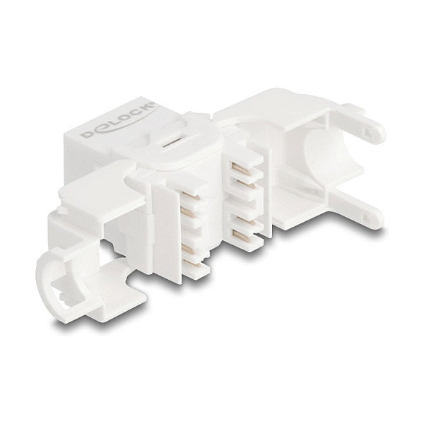 DeLOCK 90722 Módulo Keystone RJ45 para LSA Cat.6A UTP 180° sin herramientas