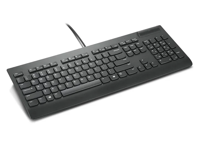 Lenovo 4Y41B69380 Teclado para Oficina USB QWERTY Español Negro - Teclado Completo 100% con Teclado Numérico