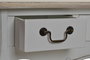 DKD Home Decor Consola de Madera Versalles3 con 3 Cajones Blanco