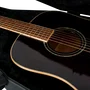 Gator Estuche rígido moldeado para guitarra acústica TSA ATA - Negro