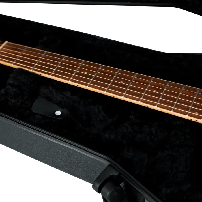 Gator Estuche rígido moldeado para guitarra acústica TSA ATA - Negro Gator Estuche rígido moldeado para guitarra acústica TSA ATA - Negro