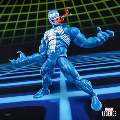 Hasbro Marvel Legends Gamerverse - Pack 2 Figuras Captain America vs Venom con 8 Accesorios, 15 cm, 20+ Puntos de Articulación, Caja Retro