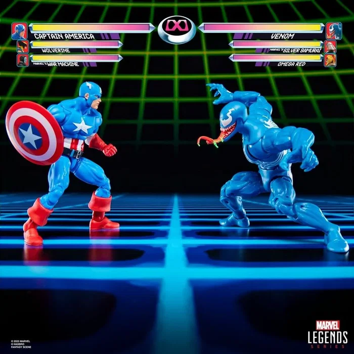 Hasbro Marvel Legends Gamerverse Pack 2 Figuras Capitán América vs Venom Hasbro Marvel Legends Gamerverse Pack 2 Figuras Capitán América vs Venom