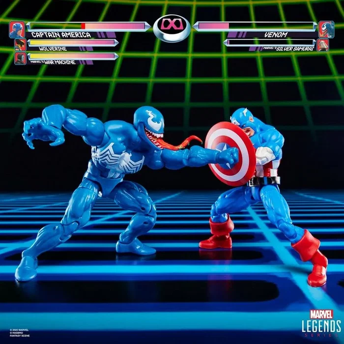 Hasbro Marvel Legends Gamerverse Pack 2 Figuras Capitán América vs Venom Hasbro Marvel Legends Gamerverse Pack 2 Figuras Capitán América vs Venom