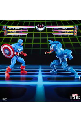 Hasbro Marvel Legends Gamerverse Pack 2 Figuras Capitán América vs Venom