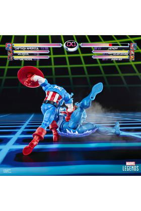 Hasbro Marvel Legends Gamerverse Pack 2 Figuras Capitán América vs Venom