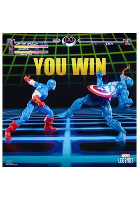 Hasbro Marvel Legends Gamerverse Pack 2 Figuras Capitán América vs Venom