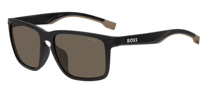 Hugo Boss BOSS-1542-F-S-087596A con lentes marrones y montura beige Hugo Boss BOSS-1542-F-S-087596A con lentes marrones y montura beige