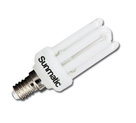 SUNM Bombilla de bajo consumo semiespacial E14 11W 4200K