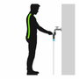 Cellfast Distribuidor de 2 vías con válvulas para grifo, 6 bar, ½ pulg - ¾ pulg y 1 pulg