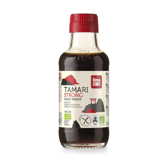 Lima Salsa Tamari 145 ml - Salsa de Soja de Fermentación Natural, Potenciador de Sabor Saludable Lima Salsa Tamari 145 ml - Salsa de Soja de Fermentación Natural, Potenciador de Sabor Saludable