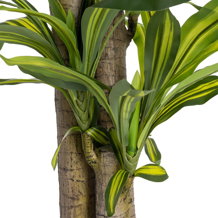 Planta Dracaena Verde Poliester 100 X 140 cm