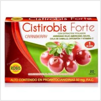 ROBIS Cistirobis Forte 20 cápsulas ROBIS Cistirobis Forte 20 cápsulas