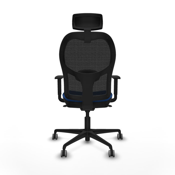PIQUERAS Y CRESPO Silla de oficina Jorquera con mecanismo Sincro, Azul y Negro PIQUERAS Y CRESPO Silla de oficina Jorquera con mecanismo Sincro, Azul y Negro