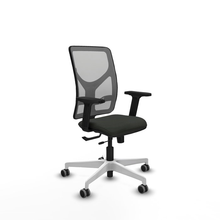 PIQUERAS Y CRESPO Silla de oficina Motilla con mecanismo Sincro/Traslack Negro y Gris PIQUERAS Y CRESPO Silla de oficina Motilla con mecanismo Sincro/Traslack Negro y Gris