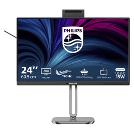 Philips 24B2U4301H/00 Monitor de 23.8 pulg. Full HD IPS 120 Hz Gris