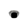 Anillo Hombre Albert M. WSOX00075.S-28 Negro 28