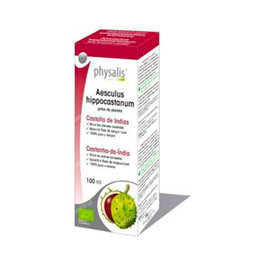 PHYSALIS Extracto Castaño de Indias Bio Aesculus H. 100ml - Complemento Alimenticio para Circulación y Varices