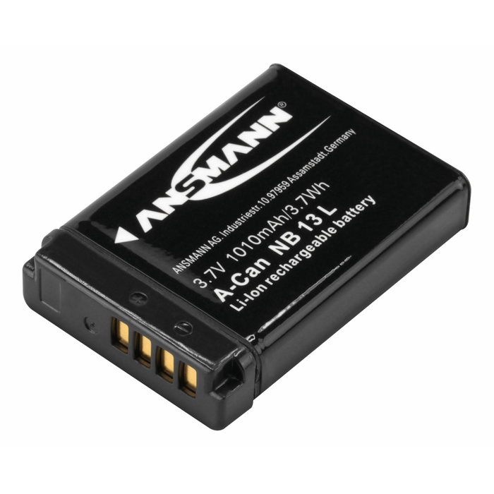 Ansmann A-Can NB-13L Batería de Repuesto de 1.010 mAh Ansmann A-Can NB-13L Batería de Repuesto de 1.010 mAh