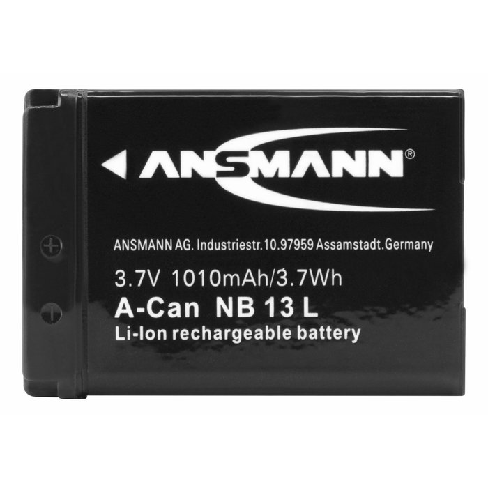 Ansmann A-Can NB-13L Batería de Repuesto de 1.010 mAh Ansmann A-Can NB-13L Batería de Repuesto de 1.010 mAh