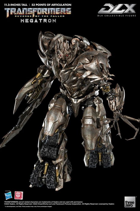 Transformers: la venganza de los caídos Figura 1/6 DLX Megatron 28 cm
