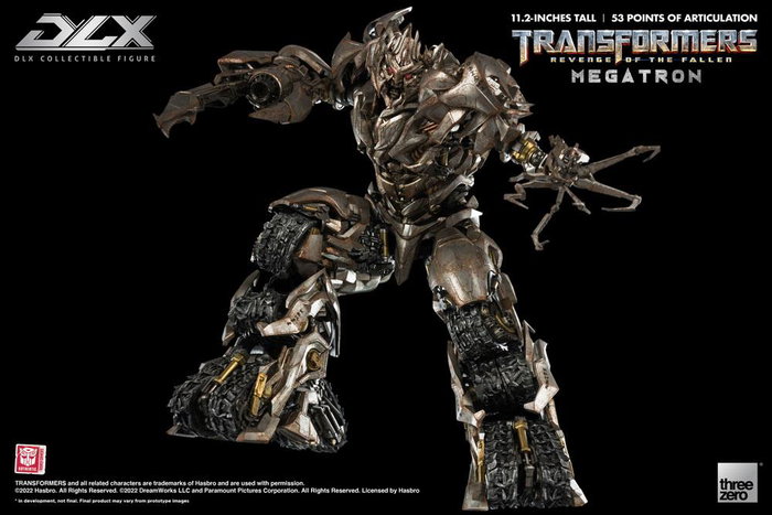 Transformers: la venganza de los caídos Figura 1/6 DLX Megatron 28 cm