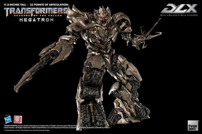 Transformers: la venganza de los caídos Figura 1/6 DLX Megatron 28 cm