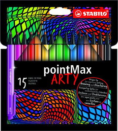 STABILO Rotuladores Pointmax Arty Line Set de 6