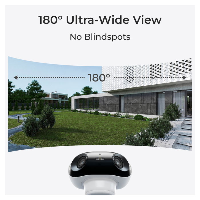 Reolink B740X Cámara de Seguridad IP WiFi Batería Interior/Exterior 8MP 5120 x 1440