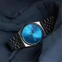 Casio MTP-B145D Reloj Analógico de Cuarzo para Hombre con Esfera Azul Oscuro