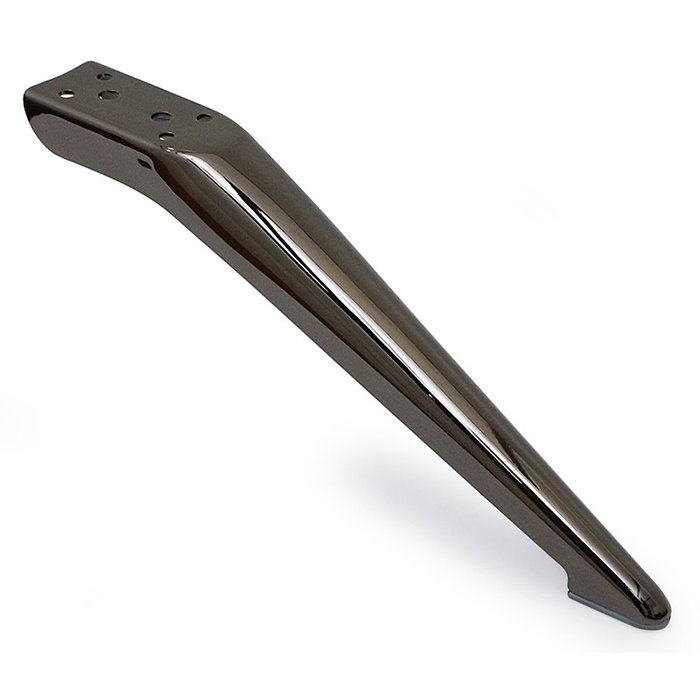 Q&Q Pata Metálica Modelo Nayla Acabado Níquel Oscuro Altura (H) 120, Para Muebles y Sofás Q&Q Pata Metálica Modelo Nayla Acabado Níquel Oscuro Altura (H) 120, Para Muebles y Sofás