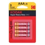 Kodak Pilas Extra Heavy Duty AAA LR3 Pack de 4