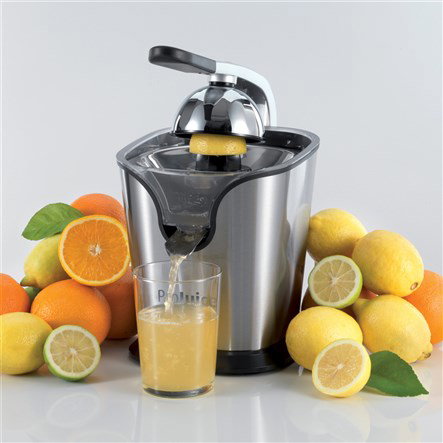 Ariete 411 Exprimidor Projuice con Mango a Presión y 2 Conos para Naranja y Limón Ariete 411 Exprimidor Projuice con Mango a Presión y 2 Conos para Naranja y Limón