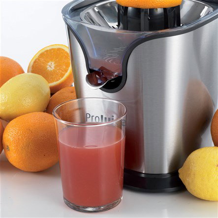 Ariete 411 Exprimidor Projuice con Mango a Presión y 2 Conos para Naranja y Limón Ariete 411 Exprimidor Projuice con Mango a Presión y 2 Conos para Naranja y Limón