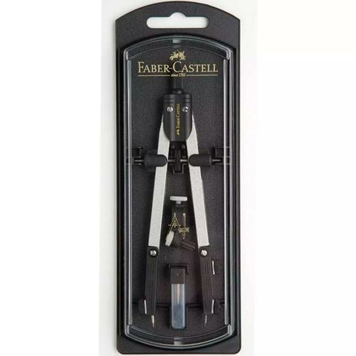 Faber Castell Compás Articulado de Ajuste Rápido con Adaptador Universal