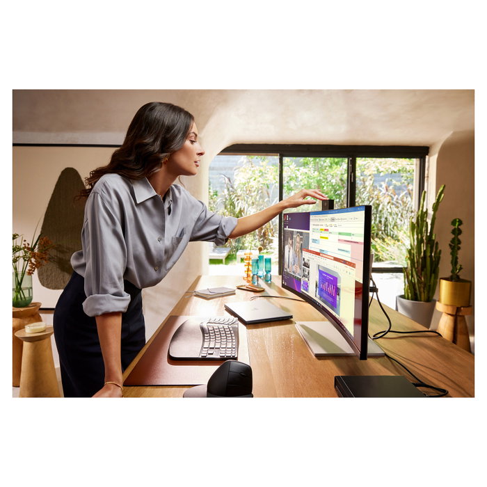 HP Series 7 Pro 734pm Monitor Curvo 34 WQHD IPS Black 120Hz Thunderbolt 4