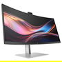 HP S7 PRO 734PM - Monitor Curvo 34 Pulgadas 21:9, UltraWide, USB-C, 3440 x 1440, 100Hz, AMD FreeSync, IPS