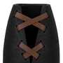Jarrón Negro Cerámica Decoración 20 X 20 X 41 cm