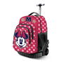 Karactermania Mochila Trolley GTS FAN Minnie Mouse Class, Infantil, 47x32x25cm, Rosa, Poliéster, 2 Ruedas, Tirador Telescópico