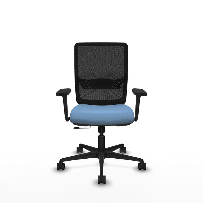 PIQUERAS Y CRESPO Silla de oficina Haches con mecanismo Sincro/Traslack Azul cielo PIQUERAS Y CRESPO Silla de oficina Haches con mecanismo Sincro/Traslack Azul cielo
