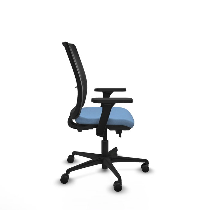 PIQUERAS Y CRESPO Silla de oficina Haches con mecanismo Sincro/Traslack Azul cielo PIQUERAS Y CRESPO Silla de oficina Haches con mecanismo Sincro/Traslack Azul cielo