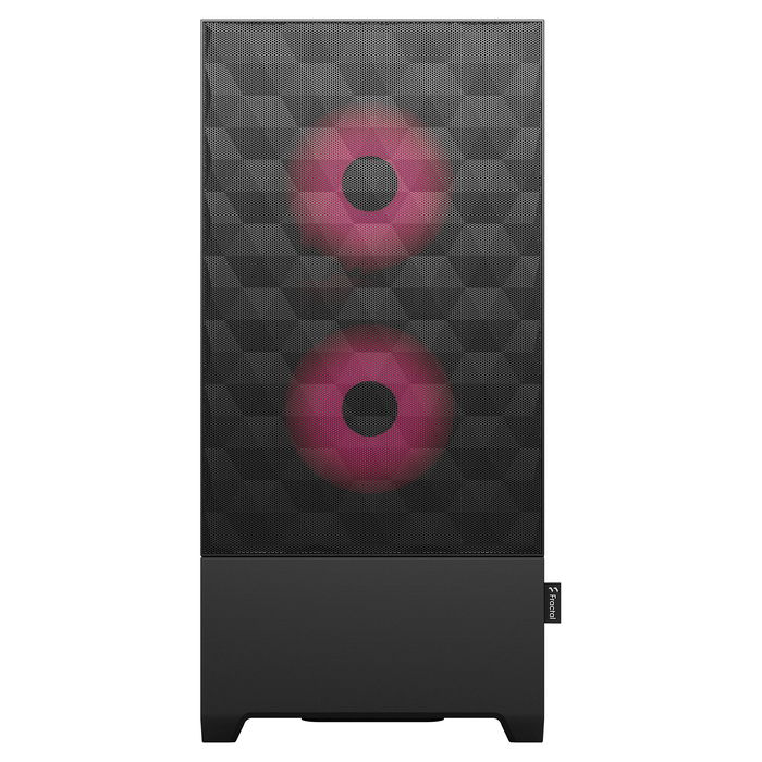 Fractal Design Pop Air RGB Magenta Core TG Clear Tint Torre PC ATX Micro ATX Mini-ITX con Ventana Lateral y Iluminación RGB