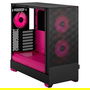 Fractal Design Pop Air RGB Magenta Core TG Clear Tint Torre PC ATX Micro ATX Mini-ITX con Ventana Lateral y Iluminación RGB
