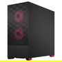 Fractal Design Pop Air RGB Magenta Core TG Clear Tint Torre PC ATX Micro ATX Mini-ITX con Ventana Lateral y Iluminación RGB
