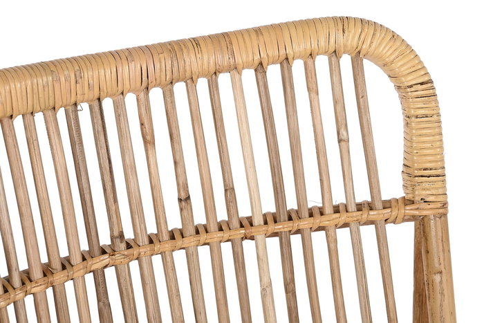 DKD Home Decor Silla Balines Natural Ratán Bambú 61 x 84 x 47 cm