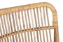 DKD Home Decor Silla Balines Natural Ratán Bambú 61 x 84 x 47 cm