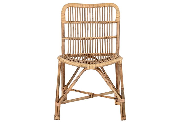 DKD Home Decor Silla Balines Natural Ratán Bambú 61 x 84 x 47 cm