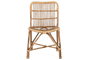 DKD Home Decor Silla Balines Natural Ratán Bambú 61 x 84 x 47 cm